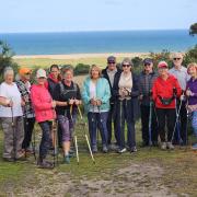 Participants in the first North Norfolk Walking Festival