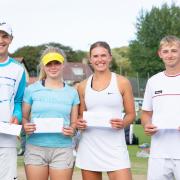 Boys and girls at the 67th Cromer Junior Tennis Tournament 2023 were awarded equal prize money -  a result of Billie Jean King’s campaigning. Picture: Wayne Pilgrim