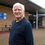 Steve Whitby, 74, from Mundesley, is swimming the Atlantic at the Victory Swim and Fitness Centre in North Walsham