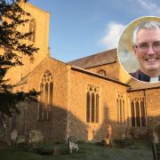 Revd Andrew Whitehead, the vicar at St Agnes church in Cawston, Norfolk, has raised almost £1,000 for Sue Lambert Trust with his 24-hour silence