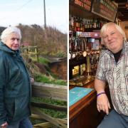 Locals in erosion-threatened Happisburgh say they have been “betrayed” by the government after being 