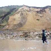 Sidestrand cliff collapse