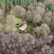 Quakers Cottage in Marsham is set within 29 acres of land