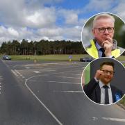 Hopes for a new £3million roundabout have received a boost from the government after minister Michael Gove described it as 