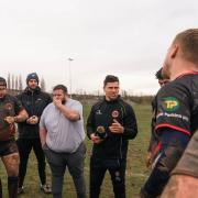 Ben Youngs at an RFU event in Chesterfield