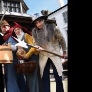 A ceremony is being held to mark the instillation of the first of a series of information boards at a historic Norfolk battle site in North Walsham