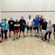 A squash tournament was held in memory of Ian Sutton