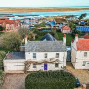 A Victorian property overlooking the Brancaster salt marshes has gone up for sale