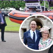 Philip Smith from Happisburgh RNLI celebrated the organisation's 200th anniversary at Buckingham Palace