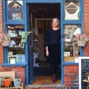 Emma Verity at her shop, SilverTree Botanic on Brook Street in Cromer.