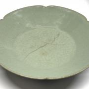 The Chinese Southern Song dynasty celadon dish which sold for £120,000 at keys Auctioneers.