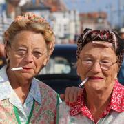 The 1940s weekend in Sheringham.