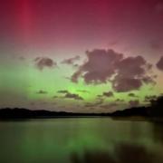 The Northern Lights were spotted in the Norfolk skies