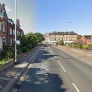 The crash happened on Norwich Road in Cromer