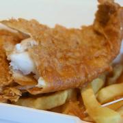 Fish and chips from French's Fish Shop in Wells