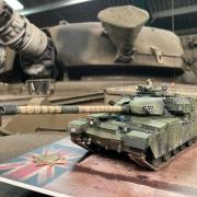 An ex-tank driver has donated models he made to a museum in Norfolk