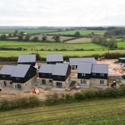 Twelve homes near Wells-next-the-Sea are set for completion early next year