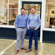 Two brothers are celebrating a strong start to their business