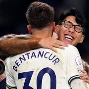 Tottenham intend to appeal against the seven-match suspension imposed on Rodrigo Bentancur (left) for comments made about team-mate Son Heung-min (John Walton/PA)