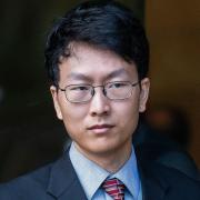 FILE – Gary Wang, co-founder and former chief technology officer of FTX Cryptocurrency Derivatives Exchange leaving the Manhattan federal court in October 2023 (Eduardo Munoz Alvarez/AP)