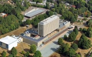 Norfolk County Council\'s County Hall headquarters in Norwich